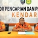 Basarnas Kendari saat memberikan keterangan resmi terkait operasi SAR sepanjang Tahun 2025. Foto: Istimewa/kendarinesia