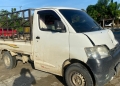 Mobil yang digunakan pelaku tabrak lari lansia di Konsel. Foto: dok ist/kendarinesia