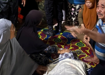 Remaja yang tewas di terkam buaya di Konawe Selatan ditemukan dalam kondisi meninggal dunia. Foto: Dok Basarnas/kendarinesia