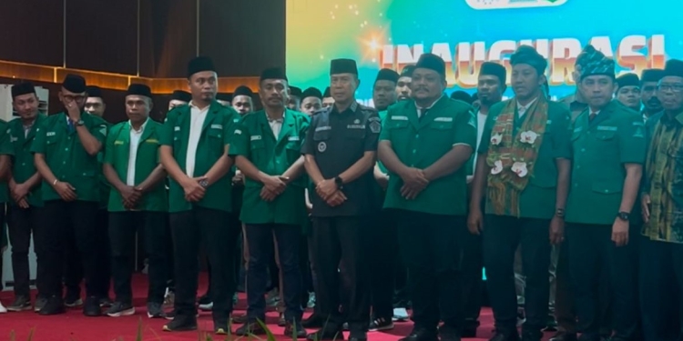 Saninuh Kasim resmi menakhodai Pimpinan Wilayah GP Ansor Sultra untuk masa khidmat 2025-2029. Foto: Dok istimewa/kendarinesia