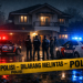Ilustrasi polisi melakukan olah TKP pada kejadian pembunuhan di Lalodati. Foto: Grafis Ai/kendarinesia