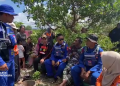 Mahdi (47), nelayan asal Kolaka yang berhasil selamat dari badai yang menghantam perahunya. Foto: Dok Basarnas/kendarinesia